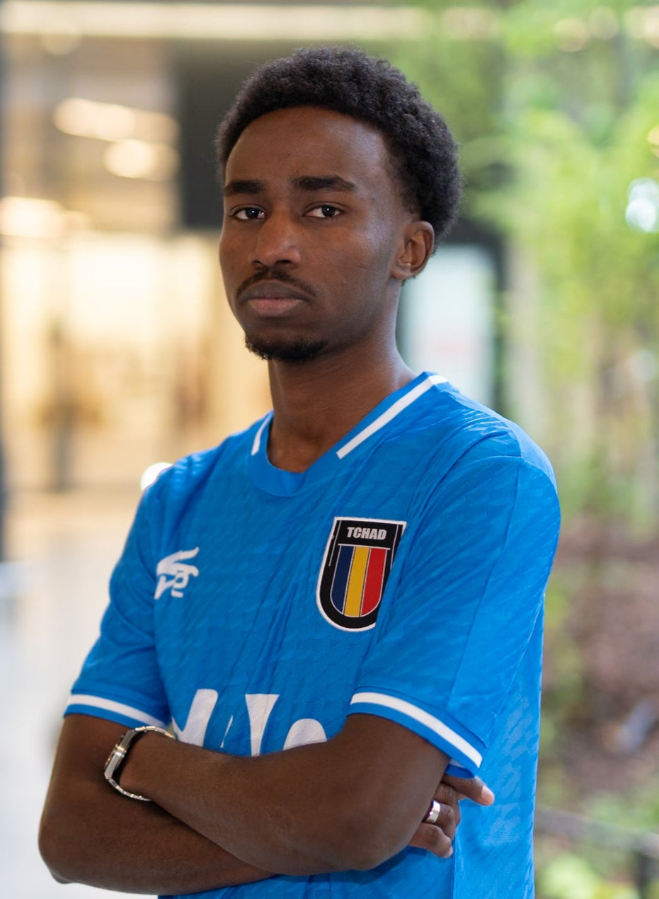 Maillot Tchad bleu