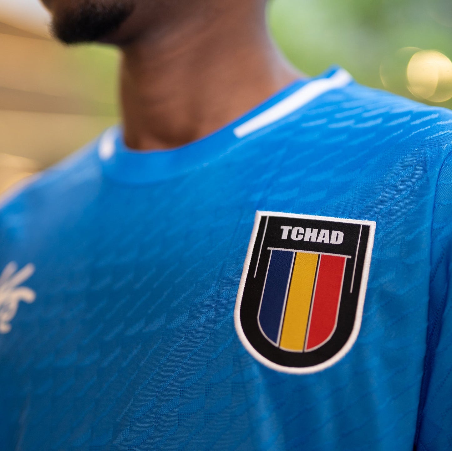 Maillot Tchad bleu