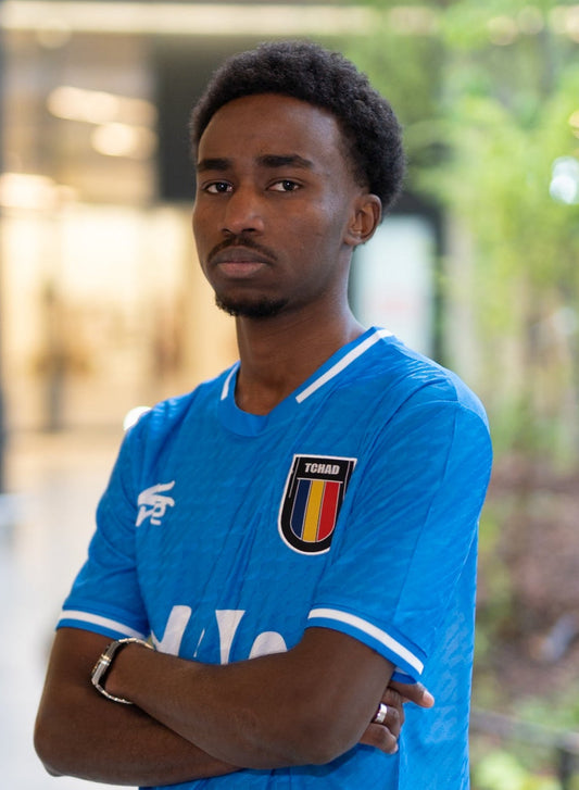 Maillot Tchad bleu